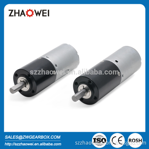 Micro electrical motor Brushed 22mm Metal Reduction Gearbox